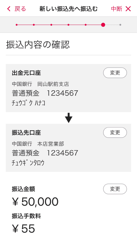 サービス個別TOP画面のイメージ
